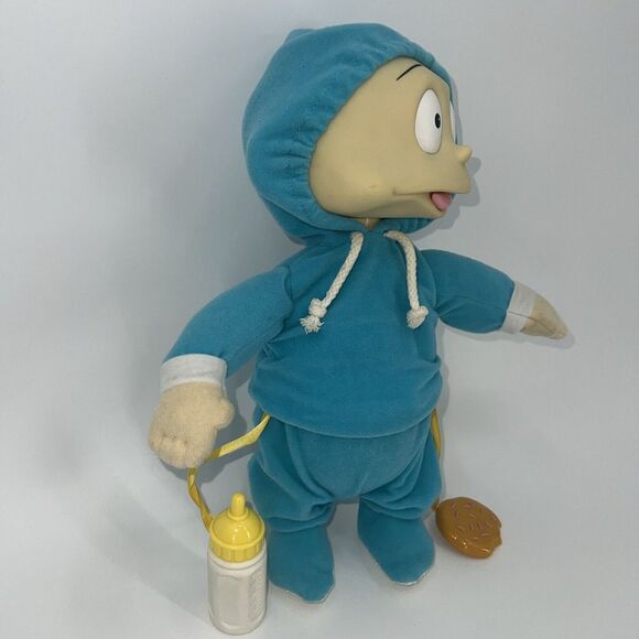 Vintage 2000 Nickelodeon Rugrats Bounce & Babble Dil Pickles Doll Talking Doll - Picture 4 of 4